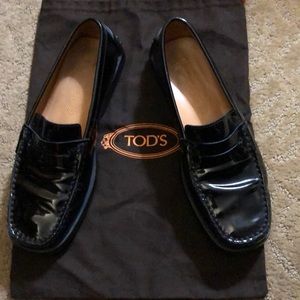 TOD’S Patent Leather Moccasin